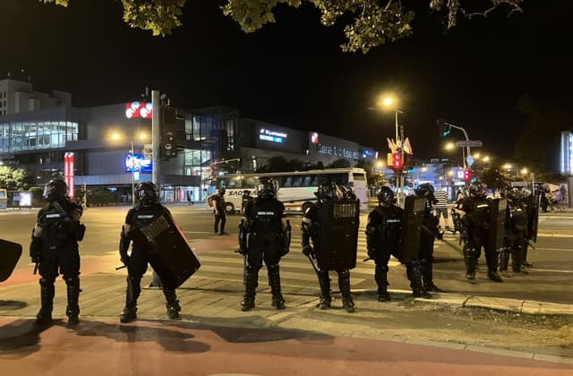 Represija policije - Dimitrije Radišić
