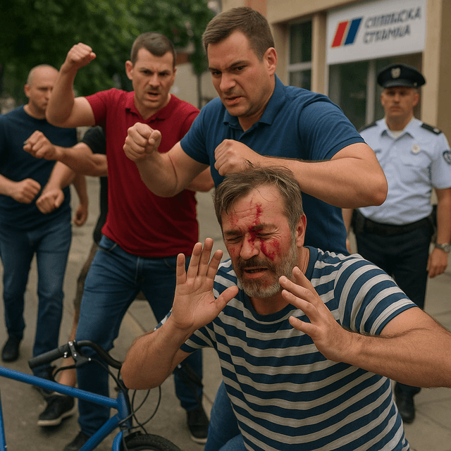 Napad batinaša - Vladmir Grigorijević